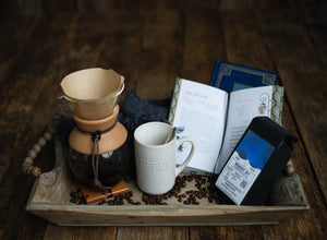 Open image in slideshow, coffee and serving tray
