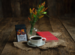 Open image in slideshow, coffee and wild flowers
